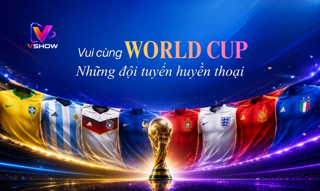 Các đội tuyển huyền thoại từng xuất hiện trong “Thử Tài World Cup”