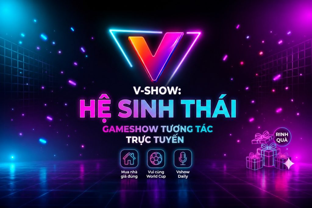 VSHOW: Định Hình Hệ Sinh Thái Gameshow tương tác trực tuyến thế hệ mới