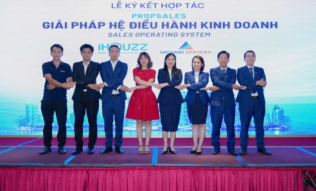 iHouzz và Dat Xanh Services ký kết hợp tác triển khai PropSales – Giải pháp hệ điều hành kinh doanh bất động sản